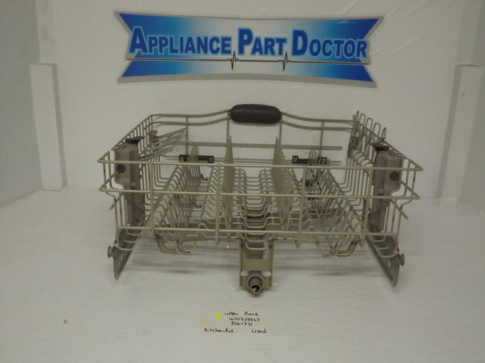 KitchenAid Dishwasher W10728863 8561731 Upper Rack Used KitchenAid Dishwasher W10728863 8561731 Upper Rack Used